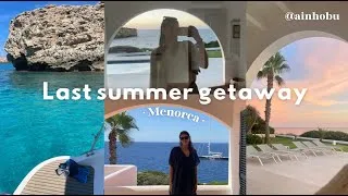 Thumbnail: Menorca getway I last of the summer, family time & island life