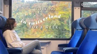 Thumbnail: Working in Switzerland for a week!!
