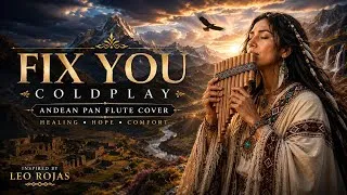 Thumbnail: Fix You 🌄 Healing Light | Pan Flute Cover For Relaxing & Inner Peace • Inspired by Leo Rojas