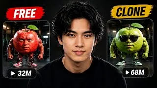 Thumbnail: FREE AI Tool to Clone Trending Viral Videos (Seedance 2.0) 🤯