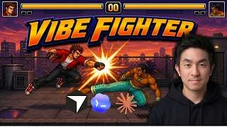 Thumbnail: Vibe Coding an Entire Street Fighter Game With AI (Cursor, Codex, Opus 4.8)