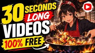 Thumbnail: How To Create VIRAL Anime Cooking Videos Up to 30 Seconds Long (Full Tutorial)