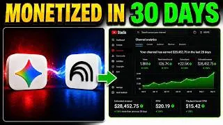 Thumbnail: NotebookLM + Gemini: How I'd Start a Faceless Channel to Get Monetized Fast