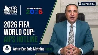 Thumbnail: July 24, São Paulo: ABRACE President Artur Eugênio Mathias (BRA) wraps up World Cup | AIPS Hotline
