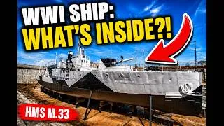 Thumbnail: What's Hidden inside this World War I Ship? HMS.33