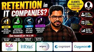 Thumbnail: RETENTION in IT Companies? Resign, Salary Hike, Onsite, Promotions Fake Promises by PM & HR, Clients