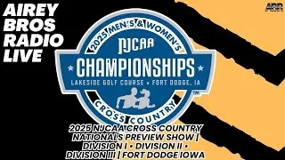 Thumbnail: 2025 NJCAA Cross Country Nationals Preview Show | Division I • Division II • Division III
