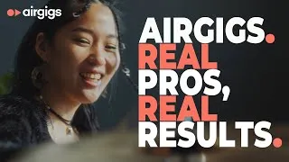 Thumbnail: AirGigs - Real Pros. Real Results.
