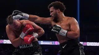 Thumbnail: Moses Itauma (England) vs Mariusz Wach (Poland) - TKO, Full Fight Highlights