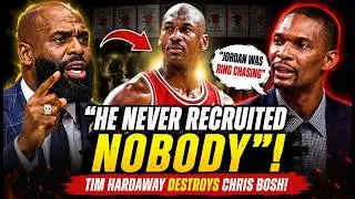 Thumbnail: “He Never Recruited Nobody” – Tim Hardaway BLASTS Chris Bosh Over Michael Jordan Ring-Chasing Claim