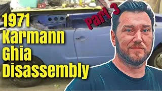 Thumbnail: 1971 Karmann Ghia Disassembly Part 3 #karmannghia #karmann #ghia
