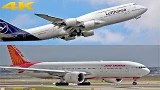 Thumbnail: ✈️ HEAVY DEPARTURES & LANDINGS FRANKFURT 🇩🇪 AIRPORT PLANE SPOTTING (FRA)