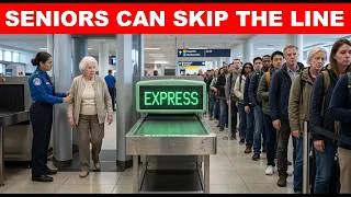 Thumbnail: Airport Security Secret How Seniors 75+ Can Skip the Line Hassle | Airport NOW