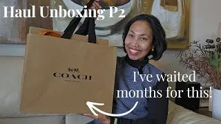 Thumbnail: COACH HAUL UNBOXING PART 2 | JULY COACH DROP KISSLOCK EDITION 