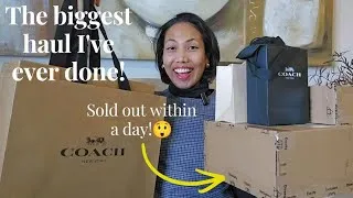Thumbnail: MY BIGGEST COACH HAUL UNBOXING & MORE! 