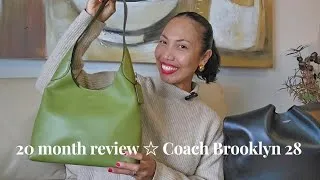 Thumbnail: DARK LIME 💚 COACH BROOKLYN 28 | WHY I BARELY USE IT?  