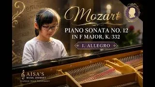 Thumbnail: Mozart: Piano Sonata No. 12 in F Major, K. 332 – I. Allegro | Aisa Choy