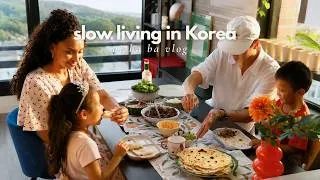 Thumbnail: Slow Living in Korea | Summer Meal Prep, Homemade Sourdough Tortillas & Korean Side Dishes