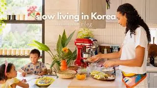 Thumbnail: Slow Living in Korea | Summer Homemaking, Sourdough & Korean Summer Dinner