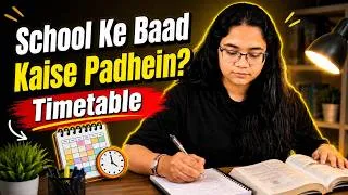 Thumbnail: How to Study After School | Timetable to Study 3-4 Hours After School