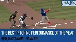 Thumbnail: The Best Pitching Performance Of The Year | Blue Jays Game 114 | AI vs AI MLB The Show 26 Sim |SZN 1