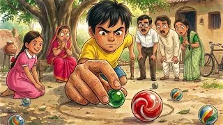 Thumbnail: ट्रेन से बुआ जी के घर का सफर ♥️ | बुआ के साथ गए मेला देखने | 90s Ghibli animated story