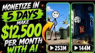 Thumbnail: ​How I Monetized in 5 Days Using AI ($12,500/Month Method)