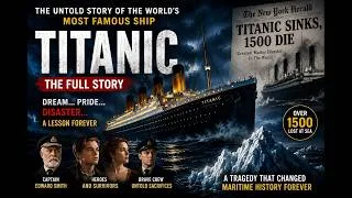 Thumbnail: The Complete Story of Titanic | From Glory to Tragedy | Titanic Disaster Explained #video #titanic