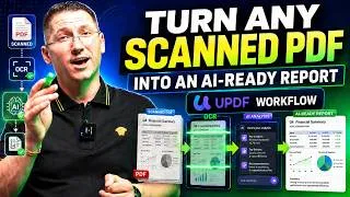 Thumbnail: Turn Any Scanned PDF Into an AI-Ready Report | UPDF Workflow