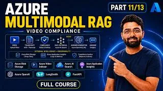 Thumbnail: Build a Azure Video RAG with LLMops | Executing LangGraph Pipeline |  Agentic AI Full Course