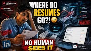 Thumbnail: The Resume Blackhole........Why Humans Can't Get Jobs 📄🗑️