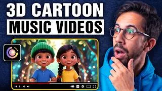 Thumbnail: How I make 3D Kids Music Videos with Only ONE AI Tool