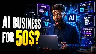 Thumbnail: The $50 AI Business: Build a Real AI-Powered Business on a Tiny Budget