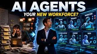 Thumbnail: AI Agents Explained: Build Your Own AI Workforce Without Hiring More People