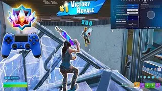 Thumbnail: *NEW* Best controller settings fortnite | Unreal Reload Ranked PS5 Gameplay 