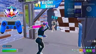 Thumbnail: *NEW* Best controller settings fortnite | Unreal Reload Ranked PS4 Controller Gameplay 