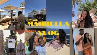 Thumbnail: MARBELLA TRAVEL VLOG | food spots, beach clubs, boat rides, what to do 