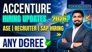 Thumbnail: Accenture 2026 hiring updates |ASE, SE & SAP Roles |Eligibility & Hiring Process @ajayhr_01