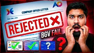 Thumbnail: BGV Fail = Offer Cancelled? Background Verification mistakes | BGV | #backgroundverification 