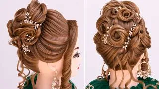 Thumbnail: Beautiful High Bun hairstyles l Kashee's Hairstyles l Latest Wedding hairstyles 2026