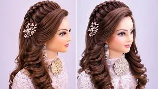 Thumbnail: Signature Bridal hairstyle For Walima l Wedding Hairstyles kashee's l Detailed Tutorial