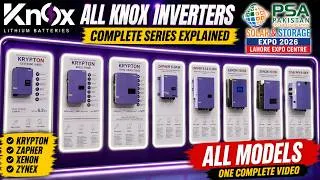 Thumbnail: Latest KNOX Hybrid Inverters 2026 | Complete Walkthrough at PSA Solar Expo Lahore