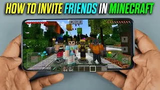Thumbnail: How to Invite Friends in Minecraft Mobile 2026