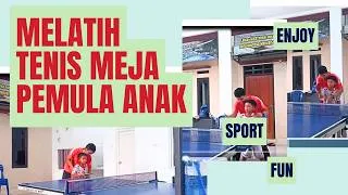 Thumbnail: MELATIH FOREHAND BACKHAND DRIVE UNTUK PEMULA | Table Tennis | Tenis Meja | Pingpong