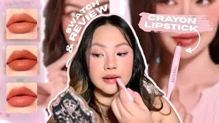 Thumbnail: 4-IN-1 CRAYON LIPSTICK?┊PINKFLASH LIP CRAYON SWATCH & REVIEW.