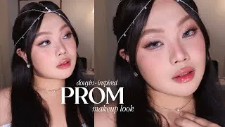Thumbnail: promenade goddess. 🦋 | douyin-inspired PROM makeup using affordable products.