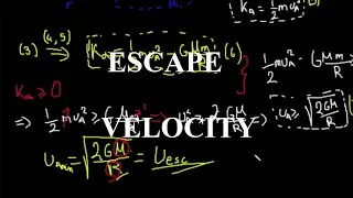 Thumbnail: Escape Velocity | Classical Mechanics Excercises | Energy - Work