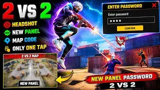 Thumbnail: 🔥Craftland 2v2 New VIP Panel Map Code & Password 2026 | Free Fire New Craftland Code 😱