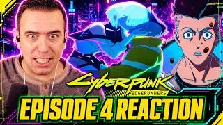 Thumbnail: DAVID AND LUCY FINALLY KISS! | Cyberpunk Edgerunners Episode 4 REACTION