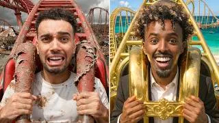 Thumbnail: $10 vs $10,000 Theme Park